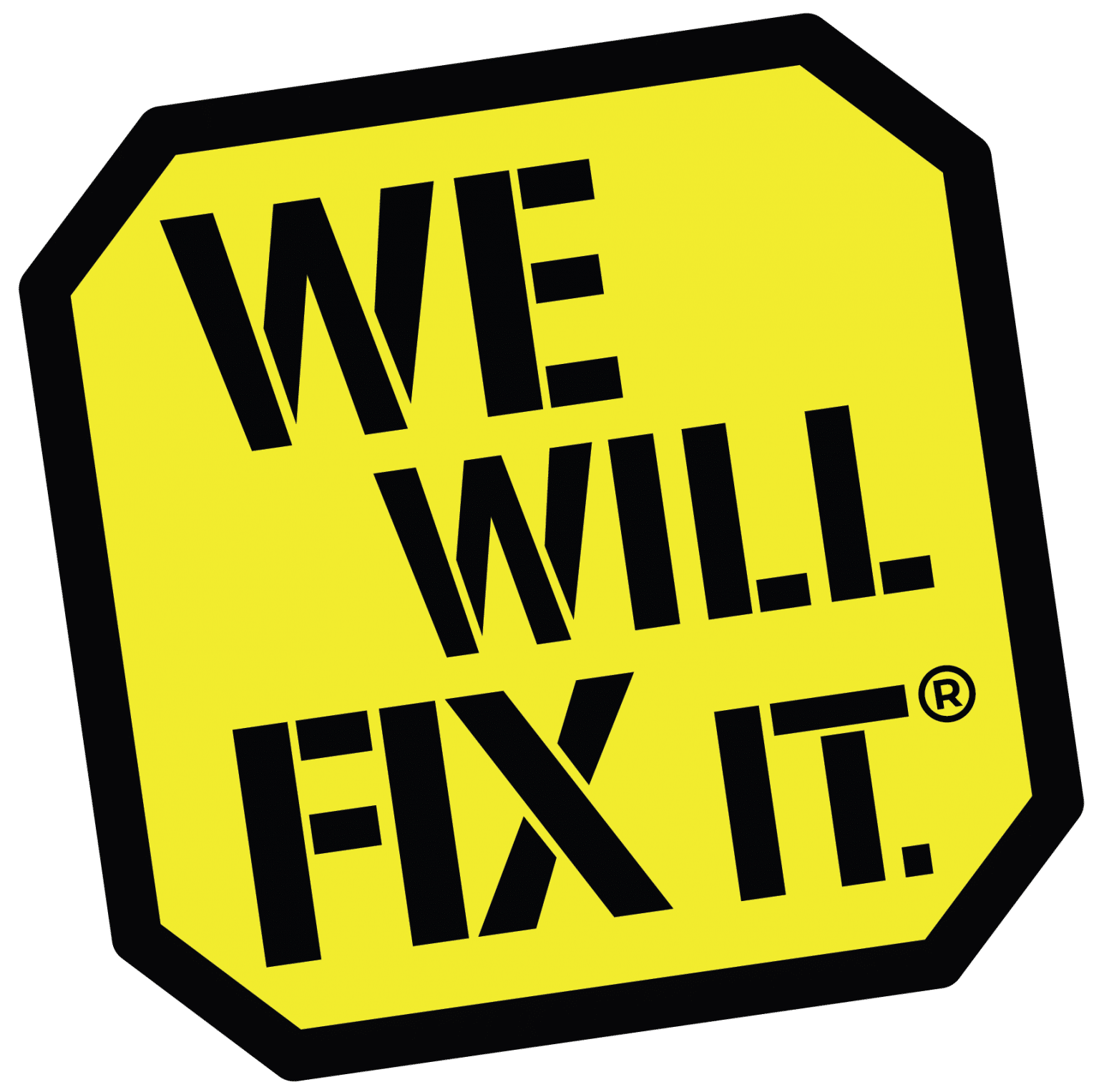 We Will <b>Fix</b> <b>It</b> Logo.